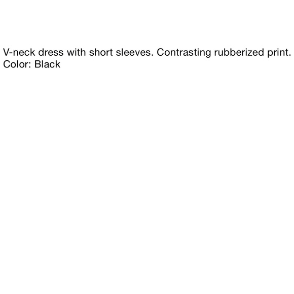 Zara Rubberized Print Dress NWT - Picture 11 of 12